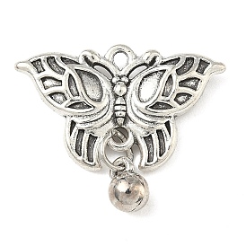 Сплавочные подвески тибетского стиля, бабочка, долговечный, стойки покрытие