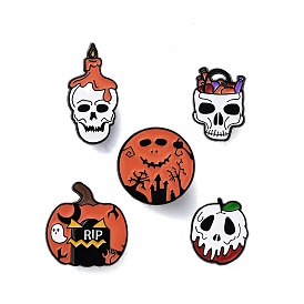 Halloween Theme Aolly Brooch, Enamel Pins