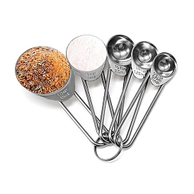 430 Stainless Steel Measuring Spoons Set, Bakeware Tool