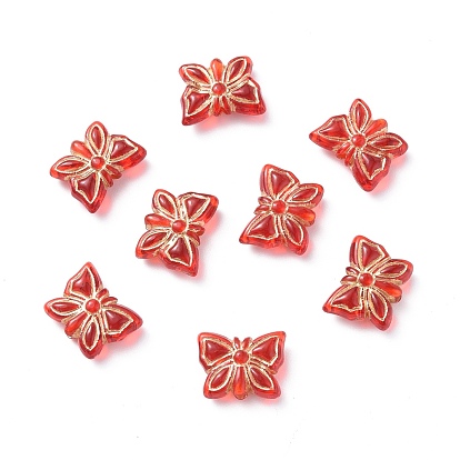 Покрытие акриловыми шариками, металла обвитые, бабочка