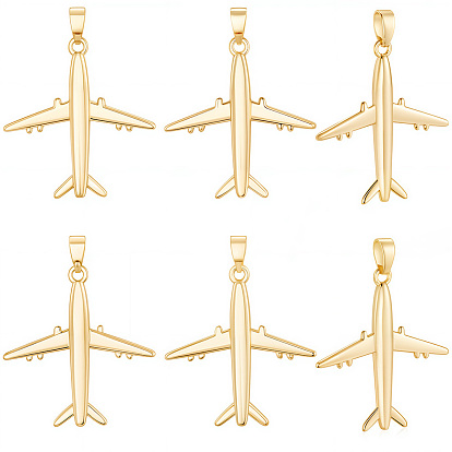 12 латунные подвески шт., прелести самолета