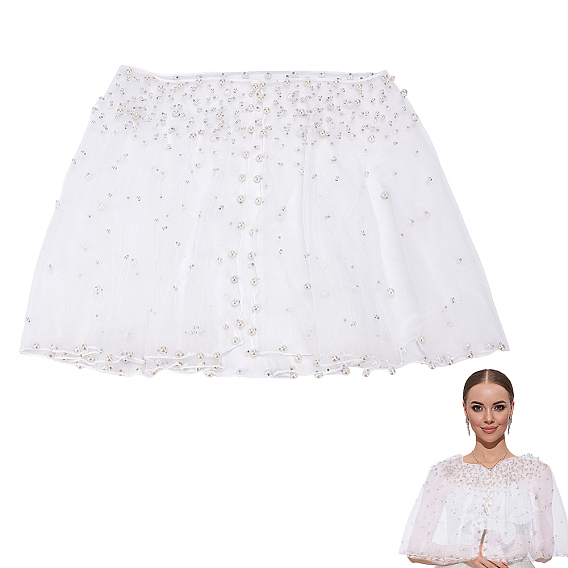 1шт. съемные шали из тюля и полиэстера, для свадебной вечеринки аксессуары