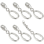 6 шт. застежки-крутилки из цинкового сплава, овальные