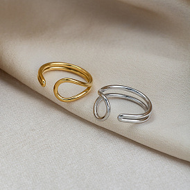 304 открытые кольца манжеты из нержавеющей стали, овальные