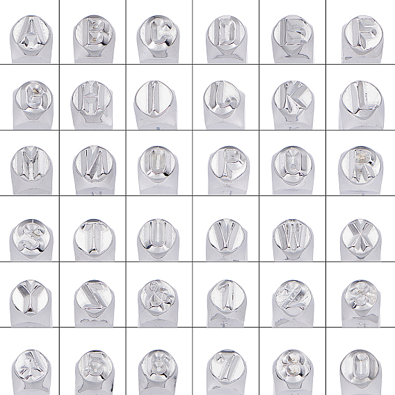 Железные штампы, инструменты для штамповки, для кожгалантереи, включая букву a ~ z, число 0~8 и амперсанд &