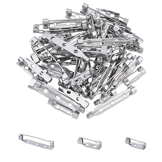 304 Stainless Steel Pin Brooch Back Bar Findings