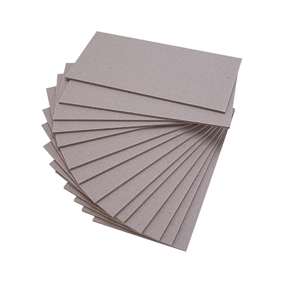 Rectangle Cardboard Paper Book Board, Binders Board for Book Binding, for DIY Hardback Book Cover Craft