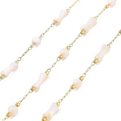 Ионное покрытие (ip) 304 цепи для канцелярских скрепок из нержавеющей стали, пайки, с жемчуг, колонка