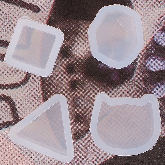 Пищевые силиконовые формы для бусин с полусверленными отверстиями, формы для литья смолы