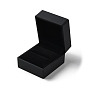 Rectangle Plastic Ring Storage Boxes, Jewelry Ring Gift Case with Velvet Inside and LED Light