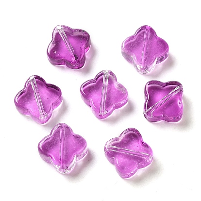 Transparent Glass Beads, Rhombus