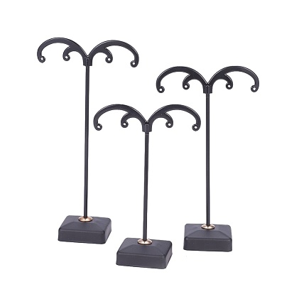 Eisen-Ohrring-Anzeigen-Sets, Schmuck-Display-Rack, Schmuckbaumständer
