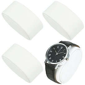 Подушечки для демонстрации часов из искусственной кожи, овальные