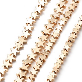 Синтетических немагнитных гематит бисер нитей, звезда