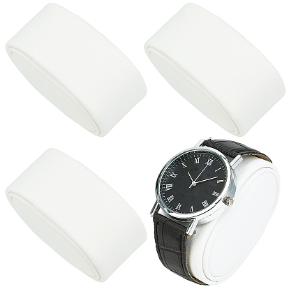 Подушечки для демонстрации часов из искусственной кожи, овальные