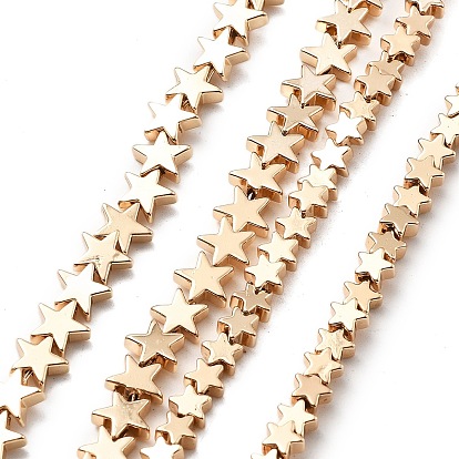 Синтетических немагнитных гематит бисер нитей, звезда