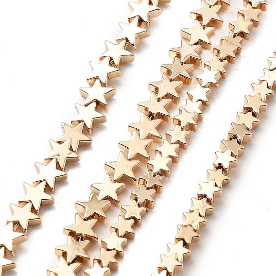 Синтетических немагнитных гематит бисер нитей, звезда