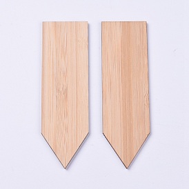 Bamboo Plant Labels, Wooden Plant Tags, for Seed Potted Herbs Flowers Vegetables