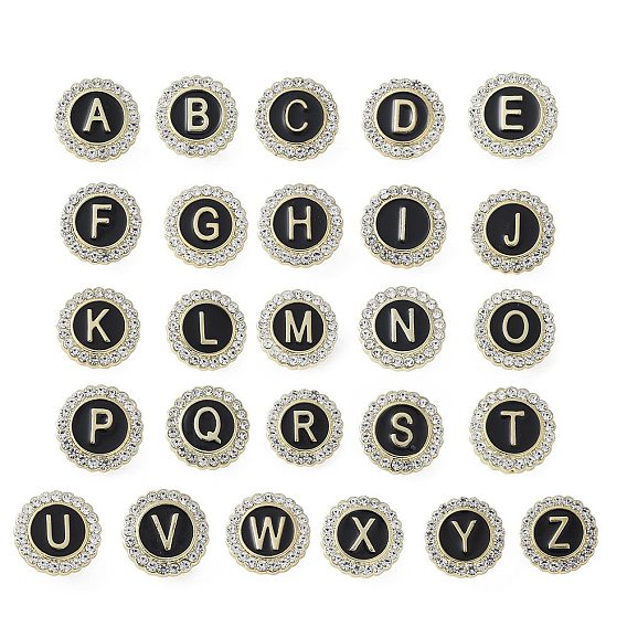 Эмалевые булавки с буквами, броши из сплава для одежды рюкзака, с четким кубического циркония