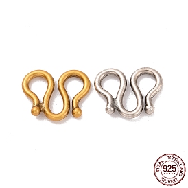 925 Sterling Silver S-hook Clasps