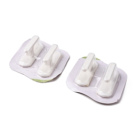 5 наборы пластиковых крючков-вешалок, с липкими наклейками