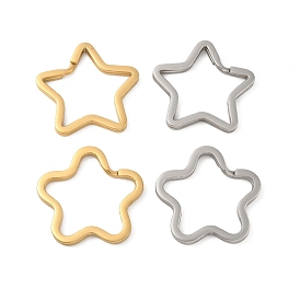 304 брелоки из нержавеющей стали сплит, звезда