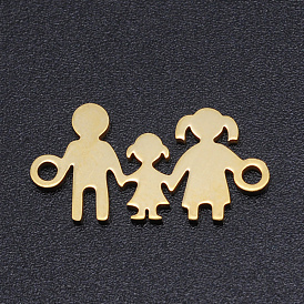 201 conectores de eslabones de acero inoxidable, humano, familia