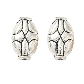 Сплавочные овальные бусины тибетского стиля , овальные, без кадмия и без свинца