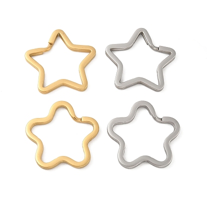 304 брелоки из нержавеющей стали сплит, звезда