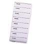 Polyester Cotton Cloth Name Label Clothing Tags, Garment Accessories