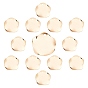 Brass Pendants, Twist Flat Round