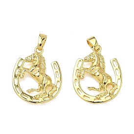 Латунные подвески, лошади прелести, долговечный