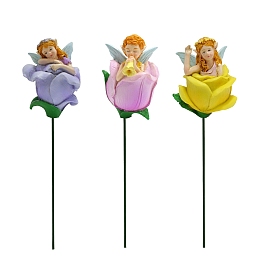 Plastic Artificial Flower,  Flower Fairy for Garden  Home Decoration