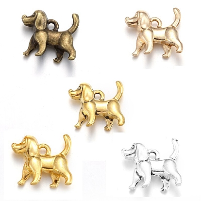 Сплавочные подвески тибетского стиля, собака прелести