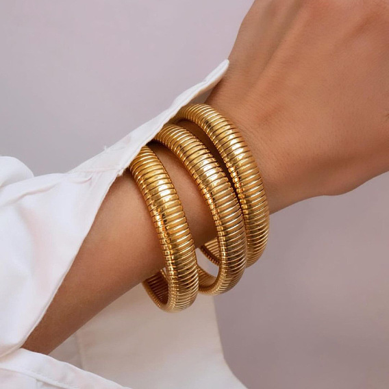 304 браслеты из нержавеющей стали, змеиные браслеты для женщин