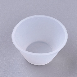 Reusable Silicone Mixing Resin Cup, Resin Casting Molds, For UV Resin, Epoxy Resin Jewelry Making