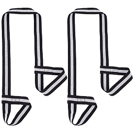 2Pcs Polyester Adjustable Straps, for Yoga Mats