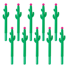 10шт. резиновая гелевая ручка кактус, Офисные и школьные принадлежности