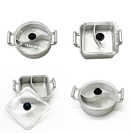 Реквизит для приготовления пищи на кухне мини-кукольного домика, аксессуары для кукольного домика с микро-ландшафтом, притворяясь опорными украшениями