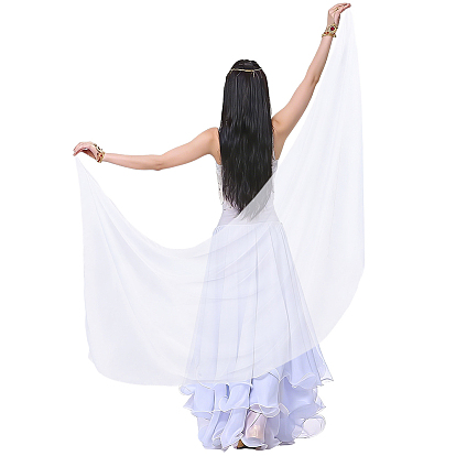 Chiffon-Spitzen-Gaze-Schal für Damen