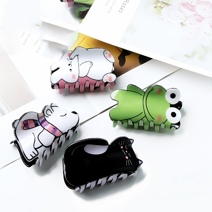 Заколки для волос из пвх, аксессуары для волос для женщин и девочек