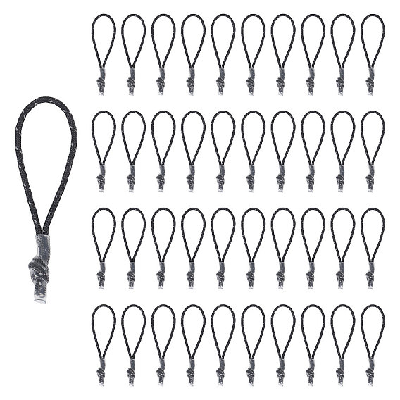 ПВХ и полиэстер термоусадочная трубка, тяговый трос, замена бегунка молнии для рюкзаков, жакеты, багаж, кошельки, сумки, толстовка