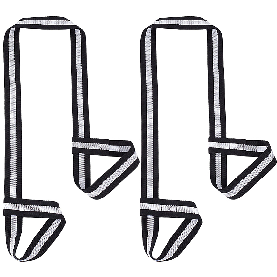2Pcs Polyester Adjustable Straps, for Yoga Mats