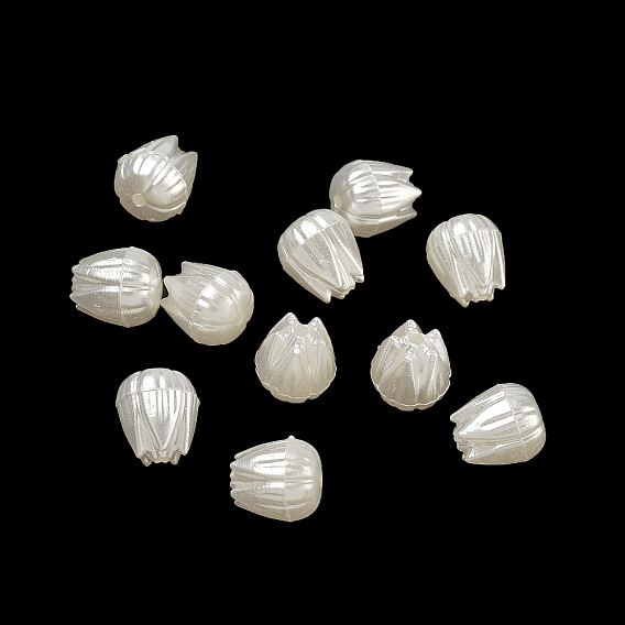 Бусины из искусственного жемчуга из АБС-пластика, бутон