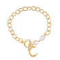Baroque Pearl Gold Plated Handmade Bracelet for Women, Simple and Retro Chic Jewelry to Enhance Your Style