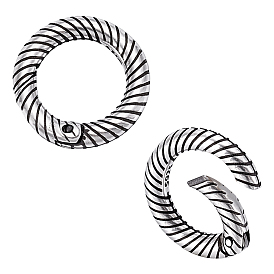 2шт. кольца-пружинки из стерлингового серебра, кольцо