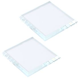 Стеклянные подставки для демонстрации ювелирных изделий, suqare