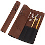 Felt Chinese Calligraphy Brush Pen Case, Roll Up Pen Holder Bag, Rectangle