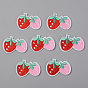Computerized Embroidery Cloth Iron on/Sew on Patches, Appliques, Costume Accessories, Strawberry