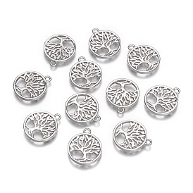 Экологически чистые подвески из латуни для стеллажей, без свинца, без кадмии и без никеля, 18x15x2 мм, отверстие : 1.5 мм